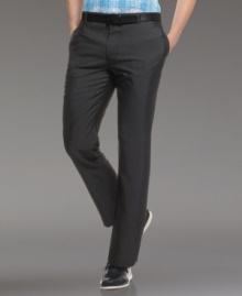 Dress pants you won't mind wearing. These INC International Concepts pants have the sleek, slim fit of your favorite pair of jeans. Dress pants you won't mind wearing. These INC International Concepts pants have the sleek, slim fit of your favorite pair of jeans.