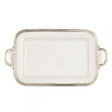 This revolutionary collection combines white ceramic with hand-finished pewter trim, creating a stunning marriage of light and shadow. The entire collection is dishwasher safe. This revolutionary collection combines white ceramic with hand-finished pewter trim, creating a stunning marriage of light and shadow. The entire collection is dishwasher safe.