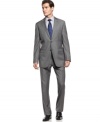 Make a power move. This sharkskin suit from Donald Trump shows you always mean business.