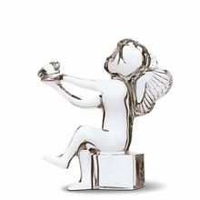Baccarat Cherub Holding Heart Baccarat Cherub Holding Heart