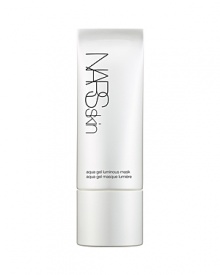 This advanced treatment provides a surge of hydration anytime-during the day or overnight-leaving skin ultra-soft, vibrant and filled with visible youth-boosting benefits.Infused with NARS exclusive Light Reflecting Complex™, Aqua Gel Luminous Mask saturates the skin with hydration. Japonicus Root Extract strengthens skin's natural barrier, significantly reducing transepidermal water loss. Skin feels comfortable, calm and soothed. Wild Pansy Extract promotes the production of hyaluronic acid*, increasing skin's natural moisture reserves and encouraging a supple and smooth complexion. Fine lines and wrinkles begin to fade from view. Beech Bud Extract boosts skin's natural production of collagen* while Sophora Root Extract inhibits the enzyme that breaks down elastin.* Lightweight and velvety to the touch, this treatment mask plumps skin with aqua moisture, helping it achieve a new level of luminosity-prepared for smoother makeup application. *in-vitro test For all skin types Dermatologist Tested Non-Comedogenic Synthetic Fragrance Free Paraben Free Alcohol Free This advanced treatment provides a surge of hydration anytime-during the day or overnight-leaving skin ultra-soft, vibrant and filled with visible youth-boosting benefits.Infused with NARS exclusive Light Reflecting Complex™, Aqua Gel Luminous Mask saturates the skin with hydration. Japonicus Root Extract strengthens skin's natural barrier, significantly reducing transepidermal water loss. Skin feels comfortable, calm and soothed. Wild Pansy Extract promotes the production of hyaluronic acid*, increasing skin's natural moisture reserves and encouraging a supple and smooth complexion. Fine lines and wrinkles begin to fade from view. Beech Bud Extract boosts skin's natural production of collagen* while Sophora Root Extract inhibits the enzyme that breaks down elastin.* Lightweight and velvety to the touch, this treatment mask plumps skin with aqua moisture, helping it achieve a new level of luminosity-prepared for smoother makeup application. *in-vitro test For all skin types Dermatologist Tested Non-Comedogenic Synthetic Fragrance Free Paraben Free Alcohol Free