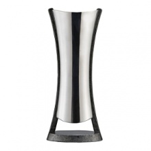 With a stunning design that is as contemporary as it is classic, this eye-catching, curvaceous vase is guaranteed an always-in-sight spot in your home for many years to come. Its larger size makes it ideal to display bouquets of fresh flowers. With a stunning design that is as contemporary as it is classic, this eye-catching, curvaceous vase is guaranteed an always-in-sight spot in your home for many years to come. Its larger size makes it ideal to display bouquets of fresh flowers.