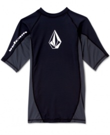 Go as hard as you like. This thrashguard from Volcom can keep up with you, no matter what. Go as hard as you like. This thrashguard from Volcom can keep up with you, no matter what.