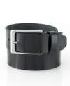 Double your options with this reversible belt from Hugo Boss.