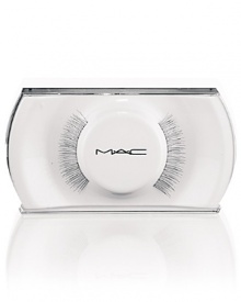 Natural length. Wispy. Perfect for those needing extra fullness every day. M·A·C Lashes are handmade to exact specifications. Each pattern and design is perfectly shaped and arranged to give a striking effect, whether the look is natural or dramatic. Available in a variety of shapes and densities. If properly cared for, lashes can be reshaped or adorned if desired. Natural length. Wispy. Perfect for those needing extra fullness every day. M·A·C Lashes are handmade to exact specifications. Each pattern and design is perfectly shaped and arranged to give a striking effect, whether the look is natural or dramatic. Available in a variety of shapes and densities. If properly cared for, lashes can be reshaped or adorned if desired.