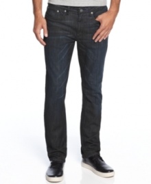 Step up your denim style with these slim-fit jeans from Kenneth Cole Reaction. Step up your denim style with these slim-fit jeans from Kenneth Cole Reaction.