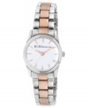 Warm up to the rose-gold trend with this two-tone watch from BCBGeneration.