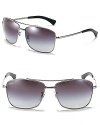 Sporty chic frames and polarized lenses from cult favorite Ray-Ban.