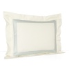 A classic sateen border trims this elegant sham by SFERRA, woven from super soft Egyptian cotton.