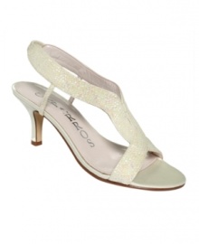 Lend star power to an evening ensemble with the Zorro evening sandals by Caparros. Curving straps covered in glittering sequins are a perfect complement to the mid-height heel, easy for dancing the night away. Lend star power to an evening ensemble with the Zorro evening sandals by Caparros. Curving straps covered in glittering sequins are a perfect complement to the mid-height heel, easy for dancing the night away.