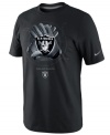 Have a hand in pumping up support for your favorite football team with this Oakland Raiders NFL t-shirt from Nike.