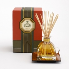 Infuse your home with the redolent fragrance of pomegranate and pink grapefruit for a luxurious, welcoming aroma that warms your spirit. This fine diffuser also makes a sweet gift. Infuse your home with the redolent fragrance of pomegranate and pink grapefruit for a luxurious, welcoming aroma that warms your spirit. This fine diffuser also makes a sweet gift.