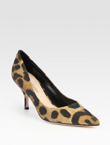 Leopard-print canvas in a timeless point toe silhouette will infuse your ensemble with animal magnetism. Self-covered heel, 3 (75mm)Leopard-print canvas upperLeather lining and solePadded insoleMade in ItalyOUR FIT MODEL RECOMMENDS ordering one half size up as this style runs small. Leopard-print canvas in a timeless point toe silhouette will infuse your ensemble with animal magnetism. Self-covered heel, 3 (75mm)Leopard-print canvas upperLeather lining and solePadded insoleMade in ItalyOUR FIT MODEL RECOMMENDS ordering one half size up as this style runs small.