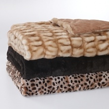Ultra soft and uber comfortable - in three faux fur designs - this throw adds a fun finish to any room. Ultra soft and uber comfortable - in three faux fur designs - this throw adds a fun finish to any room.