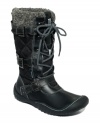 Sturdy and warm. Jambu's Mount Everest boots feature faux-fur lining and a detailed lace-up vamp.