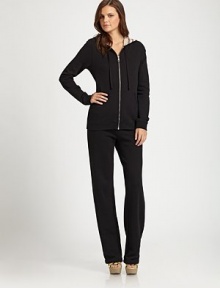 An easy-going, soft cotton design that is the epitome of comfort and style.Drawstring waistInseam, about 32CottonImportedMachine wash Model shown is 5'9 (175cm) wearing US size Small. Additional Information Women's Premier Designer & Contemporary Size Guide An easy-going, soft cotton design that is the epitome of comfort and style.Drawstring waistInseam, about 32CottonImportedMachine wash Model shown is 5'9 (175cm) wearing US size Small. Additional Information Women's Premier Designer & Contemporary Size Guide