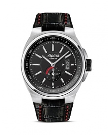 Alpina Geneve, Swiss watch manufacturer since 1883, is known for bold, modern, sexy Sports and lifestyle watches. Our handmade timepieces meet the highest production standards. The four guiding principles At Alpina Geneve are: Swiss made--iconic looks--premium quality--value for money. Do you speak Alpina? Alpina Geneve, Swiss watch manufacturer since 1883, is known for bold, modern, sexy Sports and lifestyle watches. Our handmade timepieces meet the highest production standards. The four guiding principles At Alpina Geneve are: Swiss made--iconic looks--premium quality--value for money. Do you speak Alpina?