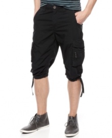 You got a certain longing for a pair of shorts that aren't that short. Add some length to your look with these shorts from American Rag. You got a certain longing for a pair of shorts that aren't that short. Add some length to your look with these shorts from American Rag.