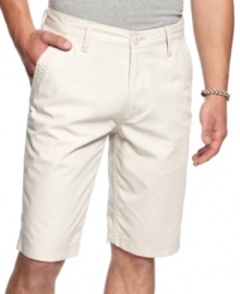 Need a go-to pair of shorts for spring and summer? These slim shorts from American Rag help you greet the warmer weather in style. Need a go-to pair of shorts for spring and summer? These slim shorts from American Rag help you greet the warmer weather in style.