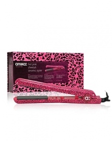 The amika™ 1.25 Ceramic Styler features 100% ceramic plates and is a powerful professional tool that can be used to create straight, wavy and curly styles. The high quality materials and advanced technology make it gentle on hair and incredibly easy to use. Ceramic plates radiate far–infrared heat which preserves moisture in the hair shaft and protects the hair cuticle from damage. The results are silky, soft hair and faster and more effective styling without the damage caused by conventional styling tools.Features:• 100% ceramic plates• Unique 1.25 floating plate design• Adjustable temperature control from 180°F–410°F • Dual Voltage 110-240V• 9 foot 360° swivel cord• Easy grip handle made of durable heat resistant material• Includes two sectioning clips The amika™ 1.25 Ceramic Styler features 100% ceramic plates and is a powerful professional tool that can be used to create straight, wavy and curly styles. The high quality materials and advanced technology make it gentle on hair and incredibly easy to use. Ceramic plates radiate far–infrared heat which preserves moisture in the hair shaft and protects the hair cuticle from damage. The results are silky, soft hair and faster and more effective styling without the damage caused by conventional styling tools.Features:• 100% ceramic plates• Unique 1.25 floating plate design• Adjustable temperature control from 180°F–410°F • Dual Voltage 110-240V• 9 foot 360° swivel cord• Easy grip handle made of durable heat resistant material• Includes two sectioning clips