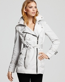 Andrew Marc Belted Trench Andrew Marc Belted Trench