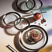 Ancient Italian relics are translated into an abstracted modern design in this handcrafted dinnerware and serving collection from designer Ann Morhauser. Our handpainted pure platinum banded dinnerware collection tastefully accentuates everything from sleek, modern designs to delicate porcelain, or can be used on its own as a dramatic statement. Ancient Italian relics are translated into an abstracted modern design in this handcrafted dinnerware and serving collection from designer Ann Morhauser. Our handpainted pure platinum banded dinnerware collection tastefully accentuates everything from sleek, modern designs to delicate porcelain, or can be used on its own as a dramatic statement.