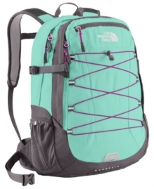 Carry anything from books to laptops to gym clothes with the colorful Borealis backpack from The North Face. Specifically designed with padded shoulder straps to fit comfortably for women, this easy backpack is an essential for any girl on the go! Carry anything from books to laptops to gym clothes with the colorful Borealis backpack from The North Face. Specifically designed with padded shoulder straps to fit comfortably for women, this easy backpack is an essential for any girl on the go!