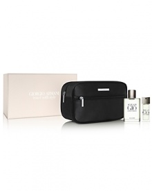 Set includes 3.4 oz. Eau de Toilette Spray and 1.0 oz. Flat Eau de Toilette Spray. Set includes 3.4 oz. Eau de Toilette Spray and 1.0 oz. Flat Eau de Toilette Spray.