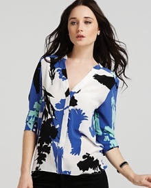 Tibi Blouse - Abstract Print Tibi Blouse - Abstract Print