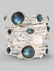 From the Glamazon Collection. The rich textures of hammered sterling silver with a simple accent of 18k yellow gold.Sterling silver 18k yellow gold Diameter, about 2¾ Imported Please note: Bracelets sold separately. From the Glamazon Collection. The rich textures of hammered sterling silver with a simple accent of 18k yellow gold.Sterling silver 18k yellow gold Diameter, about 2¾ Imported Please note: Bracelets sold separately.