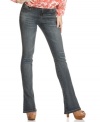 Suit-up in awesome denim with these jeans from Jessica Simpson that sports cool distressing and a micro-flare leg!