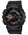 A shock to the system of boring sport watches, this G-Shock analog-digital watch pairs functionality with fashion.