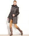 Vertical quilting makes Nautica's cozy down puffer look sleek and sophisticated -- without sacrificing warmth!