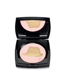 All-over powder gives a blooming glow to the face. The light pink shade provides a soft sparkle, while the golden shade enhances the complexion with touches of gold. The new multi-compacted powder is an original interpretation of the Golden Hat, symbol of Ambassadress Kate Winslet's non-profit, the Golden Hat Foundation. Kate Winslet's personal signature dresses the limited-edition black packaging in a glamorous gold script. All-over powder gives a blooming glow to the face. The light pink shade provides a soft sparkle, while the golden shade enhances the complexion with touches of gold. The new multi-compacted powder is an original interpretation of the Golden Hat, symbol of Ambassadress Kate Winslet's non-profit, the Golden Hat Foundation. Kate Winslet's personal signature dresses the limited-edition black packaging in a glamorous gold script.
