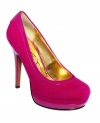 Go bold or go home. Baby Phat's Chance platform pumps will put some vibrant color into your shoe wardrobe.