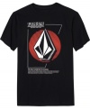 Keep your casual cool constant with this graphic t-shirt from Volcom.