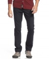 Need to upgrade you denim? Try these modern slim-fit jeans from Kenneth Cole Reaction on for size.