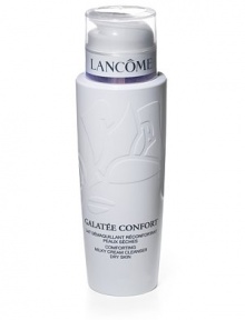 Comforting Milky Creme Cleanser. Emolliently-rich and milky creme cleanser gently melts away makeup and impurities. The instantly comforting formula contains honey and sweet almond extracts to condition and leave skin feeling clean, silky-soft and soothed. Rinse or tissue off. Dermatologist-tested for safety. 6.8 oz. Comforting Milky Creme Cleanser. Emolliently-rich and milky creme cleanser gently melts away makeup and impurities. The instantly comforting formula contains honey and sweet almond extracts to condition and leave skin feeling clean, silky-soft and soothed. Rinse or tissue off. Dermatologist-tested for safety. 6.8 oz.