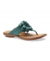 Floral flip flops for the fashion-conscious. These Astrid sandals from Born take your everyday style and pretty it up with rich leather in floral designs.