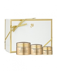 Set includes:Bienfait Multi-Vital SPF 30 Cream 1.7 Oz.Bienfait Multi-Vital Eye SPF 28 Sunscreen 0.5 Oz. Bienfait Multi-Vital Night 0.5 Oz. The facts: Daily exposure to UV and pollution can trigger free radicals, leaving your skin depleted and vulnerable to damage.The Lancôme solution: Bienfait Multi-Vital provides 24-hour nurturing hydration and comprehensive protection to fight the visible effects of environmental damage.The results: Discover a new sense of well-being for your skin, nurtured and protected from the damaging effects of the outside world. See more even skin tone and brighter radiance. Set includes:Bienfait Multi-Vital SPF 30 Cream 1.7 Oz.Bienfait Multi-Vital Eye SPF 28 Sunscreen 0.5 Oz. Bienfait Multi-Vital Night 0.5 Oz. The facts: Daily exposure to UV and pollution can trigger free radicals, leaving your skin depleted and vulnerable to damage.The Lancôme solution: Bienfait Multi-Vital provides 24-hour nurturing hydration and comprehensive protection to fight the visible effects of environmental damage.The results: Discover a new sense of well-being for your skin, nurtured and protected from the damaging effects of the outside world. See more even skin tone and brighter radiance.