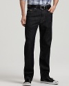 BOSS Black Alabama Relaxed Fit Jeans in Rise Washed