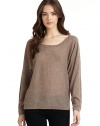 THE LOOKRibbed scoopneckLong dolman sleevesSemi-sheerPullover styleTHE FITAbout 23 from shoulder to hemTHE MATERIALCashmereCARE & ORIGINDry cleanImported