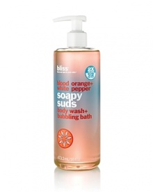 This vibrantly scented liquid soap will help you squeeze more fun out of your foaming. It whips up a luxe lather for cleansing, and conditions with glycerin, aloe and vitamin E for supremely soft skin. Use as a body wash to shake up your shower, or pour a bit into the bath for a more stimulating soak. Paraben free. This vibrantly scented liquid soap will help you squeeze more fun out of your foaming. It whips up a luxe lather for cleansing, and conditions with glycerin, aloe and vitamin E for supremely soft skin. Use as a body wash to shake up your shower, or pour a bit into the bath for a more stimulating soak. Paraben free.
