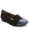 Kenneth Cole Reaction's How Low smoking flats are luxe and comfortable: such a winning combo.