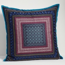 Inspired by the ornate brocade patterns of Morocco, this Euro sham adds an air of mystique to any decor. Inspired by the ornate brocade patterns of Morocco, this Euro sham adds an air of mystique to any decor.