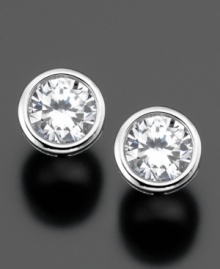 So versatile and elegant, you'll wear them all the time! These crystal stud earrings from Eliot Danori sparkle in a mixed metal, rhodium-plated setting. Approximate size: 1/4 inch. So versatile and elegant, you'll wear them all the time! These crystal stud earrings from Eliot Danori sparkle in a mixed metal, rhodium-plated setting. Approximate size: 1/4 inch.