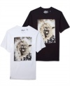 The lion may be the king of the jungle but you rule your domain.com in this short sleeve graphic t-shirt by LRG.