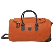 Embark in style with this chic cosmopolitan rolling duffel, rendered in vibrant color. Perfect for weekend trips, or combine it with other pieces from the collection for your longer excursions. Embark in style with this chic cosmopolitan rolling duffel, rendered in vibrant color. Perfect for weekend trips, or combine it with other pieces from the collection for your longer excursions.