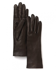 Made in France, these Burberry touch gloves allow you to seamlessly interact with touch screen devices while keeping your hands warm (and looking good). Made in France, these Burberry touch gloves allow you to seamlessly interact with touch screen devices while keeping your hands warm (and looking good).