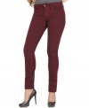 A hot fall trend, these Joe's Jeans skinny corduroy pants are a must-have in a red wine wash!